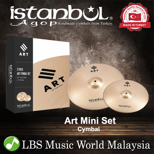 Istanbul Agop Cymbals Art Mini Set 14" and 16" Cymbal (IARTMS)