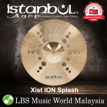 Istanbul Agop 8",10",12" Xist ION Splash Cymbal (XISPB8 XISPB10 XISPB12)