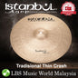 Istanbul Agop 16" Tradisional Thin Crash Cymbal - Made in Turkey (TCH16 TCH 16)