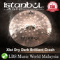 Istanbul Agop 19",21",22" Xist Dry Dark Brilliant Crash Cymbal (XDDBC19 XDDBC 21 XDDBC22)
