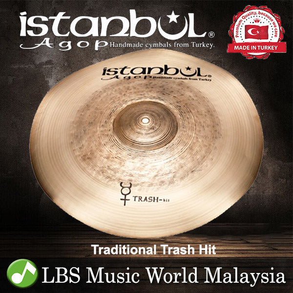 Istanbul Agop 8",10",12",14",16",18",20",22" Traditional Trash Hit (THIT)
