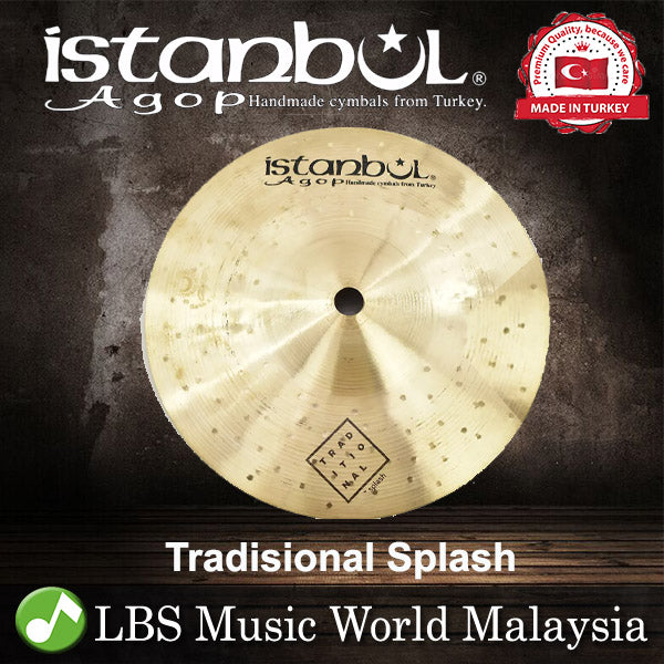 Istanbul Agop 9" Tradisional Splash Cymbal - Handmade by Turkey (SP9 SP 9)