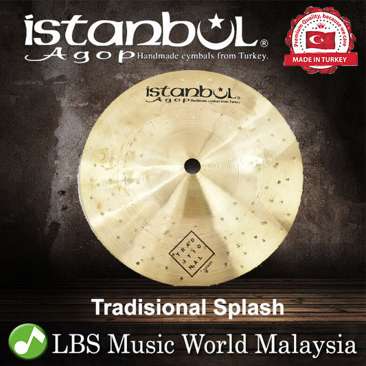 Istanbul Agop 9" Tradisional Splash Cymbal - Handmade by Turkey (SP9 SP 9)