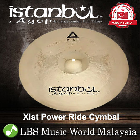 Istanbul Agop 22" Xist Power Ride Cymbal - Made in Turkey (XPWRB22 XPWRB 22)