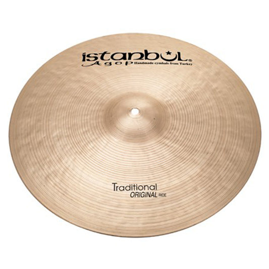 Istanbul Agop Cymbals 21" Traditional Original Ride Cymbal - Made in Turkey (ORR21 ORR 21)