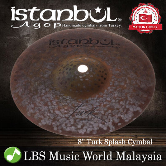 Istanbul Agop Cymbals 8" Turk Splash Cymbal - Made in Turkey (TSP8 TSP 8)