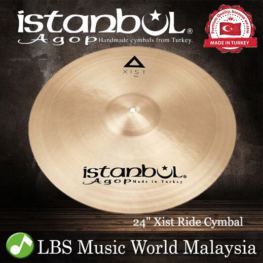 Istanbul Agop Cymbals 24" Xist Ride Cymbal - Made in Turkey (XR24 XR 24)