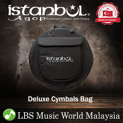 Istanbul Agop Deluxe Cymbals Bag for Any Cymbal Black