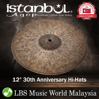 Istanbul Agop Cymbal 12" 30th Anniversary Hi-Hat Cymbal (30TH12)