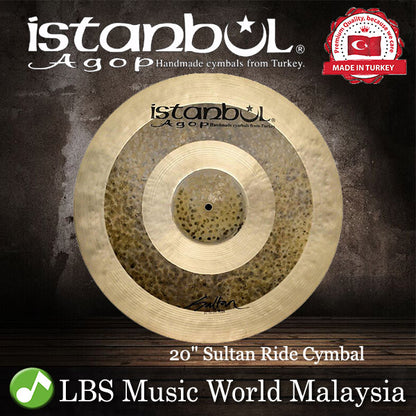 Istanbul Agop Cymbals 20" Sultan Ride Cymbal (SR20)