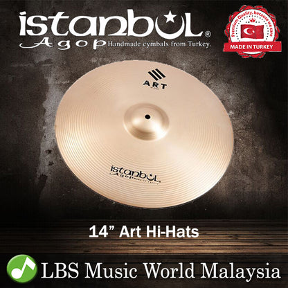 Istanbul Agop Cymbals 14" Art Hi-Hat Cymbal (ARTH14)