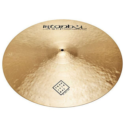 Istanbul Agop Cymbals 22" Traditional Jazz Ride Cymbal - Made in Turkey (JR22 JR 22)