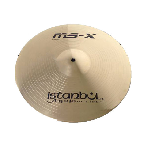 Istanbul Agop Cymbals 10" MS-X Splash Cymbal - Made in Turkey (MSXSP10 MSX SP10)