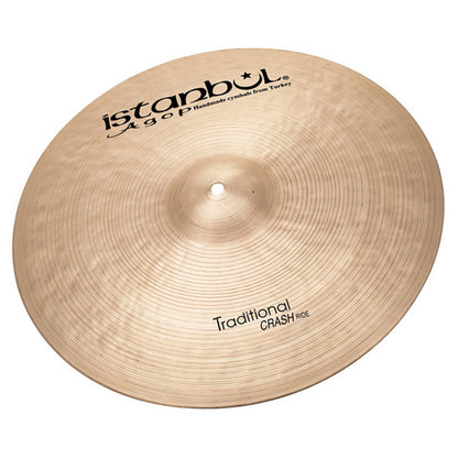 Istanbul Agop Cymbals 18" Traditional Crash/Ride Cymbal - Made in Turkey (CR18 CR 18)