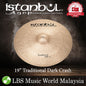 Istanbul Agop Cymbals 19" Traditional Dark Crash Cymbal (DC19)
