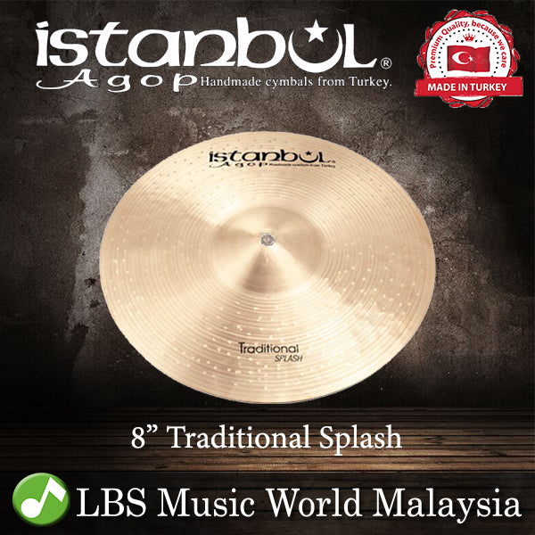 Istanbul Agop Cymbals 8" Traditional Splash Cymbal (SP8)