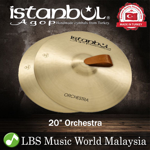 Istanbul Agop Cymbals 20" Xist Orchestral Cymbal - Pair (XBOB20)