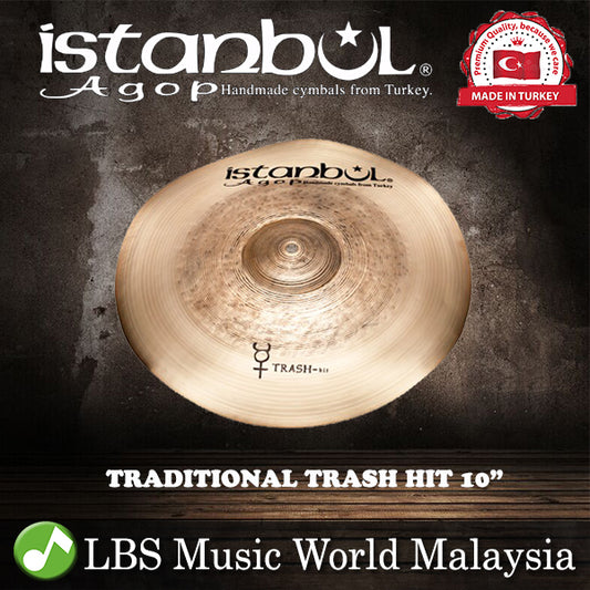 Istanbul Agop Cymbals 10" Traditional Trash Hit Cymbal (THIT10)