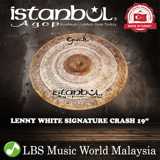 Istanbul Agop Cymbals 19" Lenny White Signature Epoch Crash Cymbal (LWEC19)