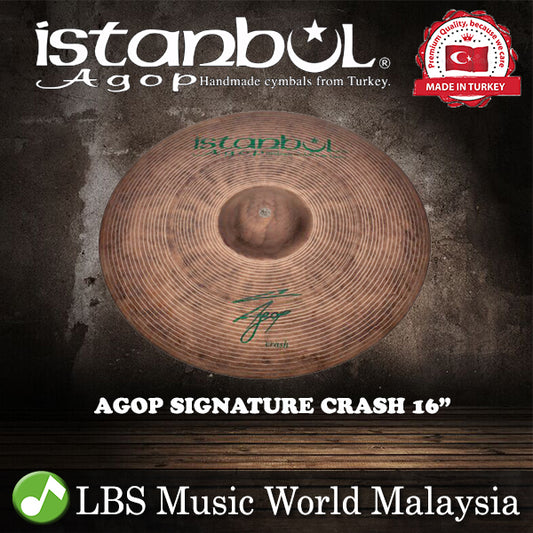 Istanbul Agop Cymbals 16" Signature Crash Cymbal (AGC16)