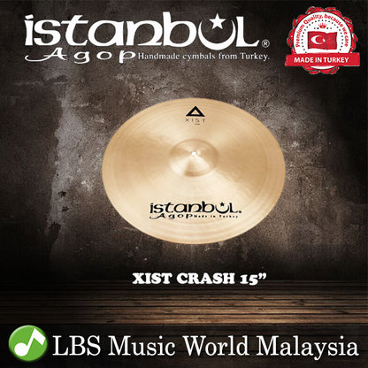 Istanbul Agop Cymbals 15" Xist Crash Cymbal (XC15)