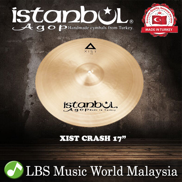 Istanbul Agop Cymbals 17" Xist Crash Cymbal (XC17)