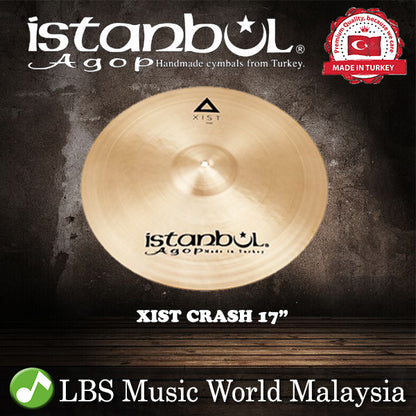 Istanbul Agop Cymbals 17" Xist Crash Cymbal (XC17)
