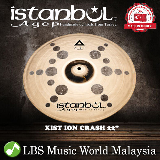 Istanbul Agop Cymbals 22" Xist ION Crash Cymbal (XIC22)