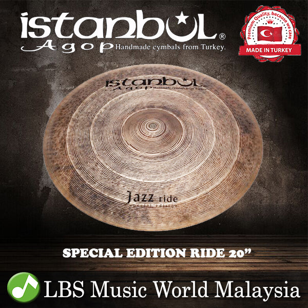 Istanbul Agop Cymbals 20" Special Edition Ride Cymbal (SER20)