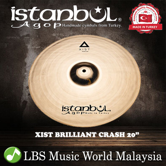 Istanbul Agop Cymbals 20" Xist Brilliant Crash Cymbal (XCB20)