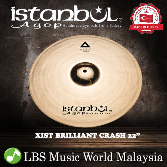 Istanbul Agop Cymbals 22" Xist Brilliant Crash Cymbal (XCB22)