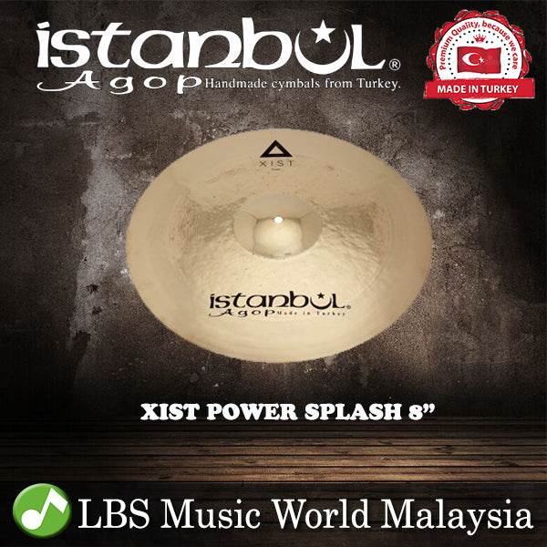Istanbul Agop Cymbals 8" Xist Power Splash Cymbal (XPWSPB8)