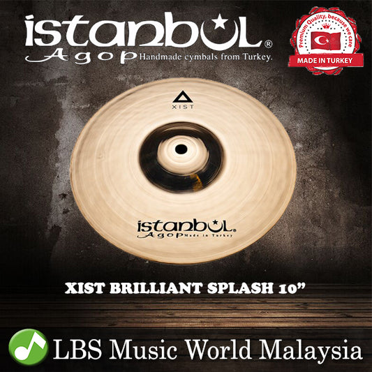 Istanbul Agop Cymbals 10" Xist Brilliant Splash Cymbal (XSPB10)