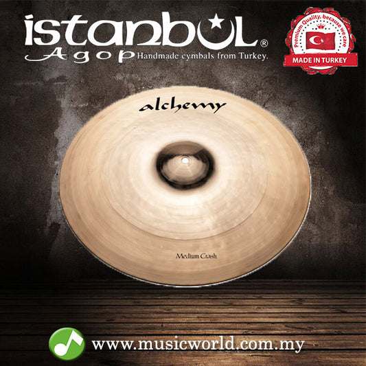 Istanbul Agop Cymbals Alchemy Medium 18" Crash Drum Set Drum Kit Cymbal
