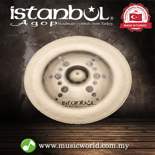 Istanbul Agop Cymbals Xist Ion 16" China Crash for Drum Set Drum Kit Cymbal (XICH16)
