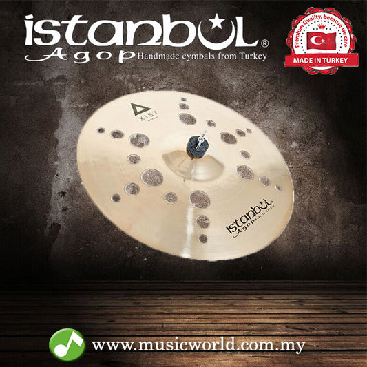 Istanbul Agop Cymbals Xist ION 16" Crash Drum Set Drum Kit Cymbal (XIC16)