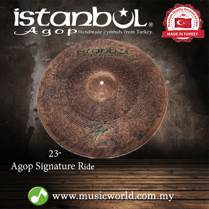 İstanbul Agop Cymbals 23" Agop Signature Ride Cymbal (AGR23)
