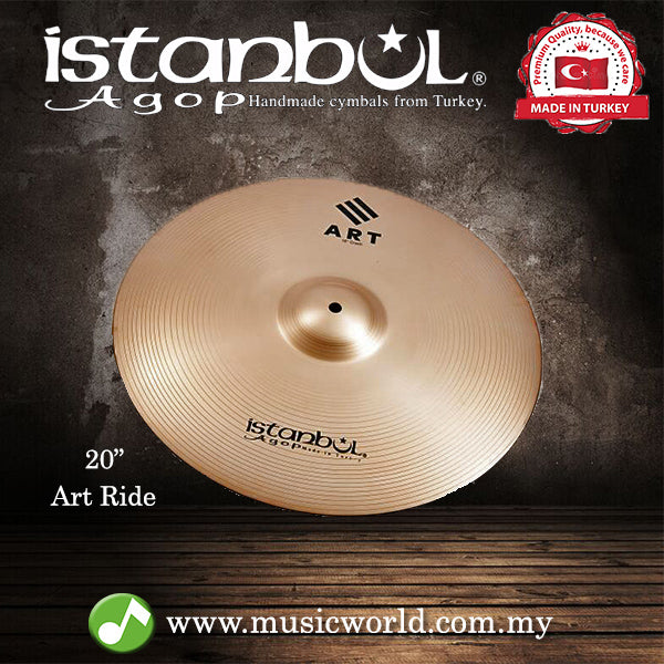 Istanbul Agop Cymbals 20" ART Ride Cymbal (ARTR20)