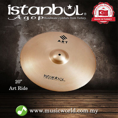 Istanbul Agop Cymbals 20" ART Ride Cymbal (ARTR20)