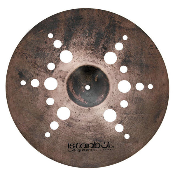 İstanbul Agop Cymbals 17" Inch Xist ION Dark Crash Hand Hammered Cymbal (XDIC17)