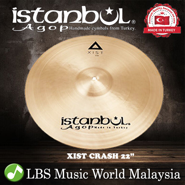 Istanbul Agop Cymbals 22" Xist Crash Cymbal (XC22)
