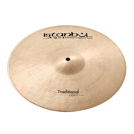 Istanbul Agop Cymbals 14" Traditional Light Hi-Hat Cymbal (LH14)