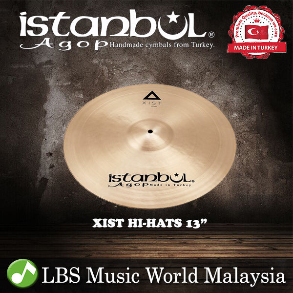 Istanbul Agop Cymbals 13" Xist Hi-Hats Hihat Hi Hat Cymbal (XH13)