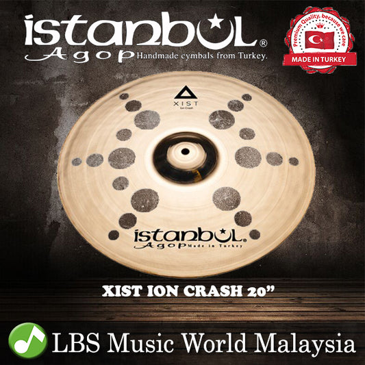 Istanbul Agop Cymbals 20" Xist ION Crash Cymbal (XIC20)