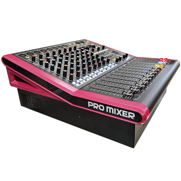 IVA PM-8500 2 X 500 Watt 8 Channel Powered Mixer With USB Bluetooth and Power Effect (PM8500 PM 8500)