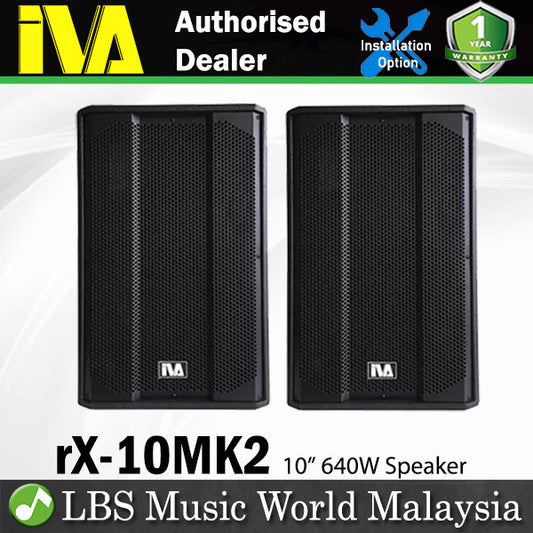 iVA RX Series rX-10MK2 rX-12MK2 rX-15MK2 Passive Speaker (RX10 RX12 RX15 MK2)