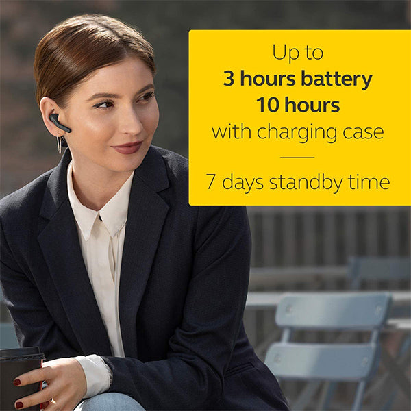 Jabra Talk 55 Mono Bluetooth Wireless Headset Headphones with Charging Case (Talk55 Earphone)