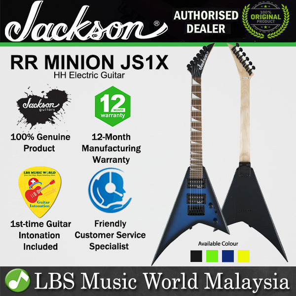 Jackson JS Series JS1X RR Minion Rhoads Body Electric Guitar with Amaranth Fretboard and HH Pickup