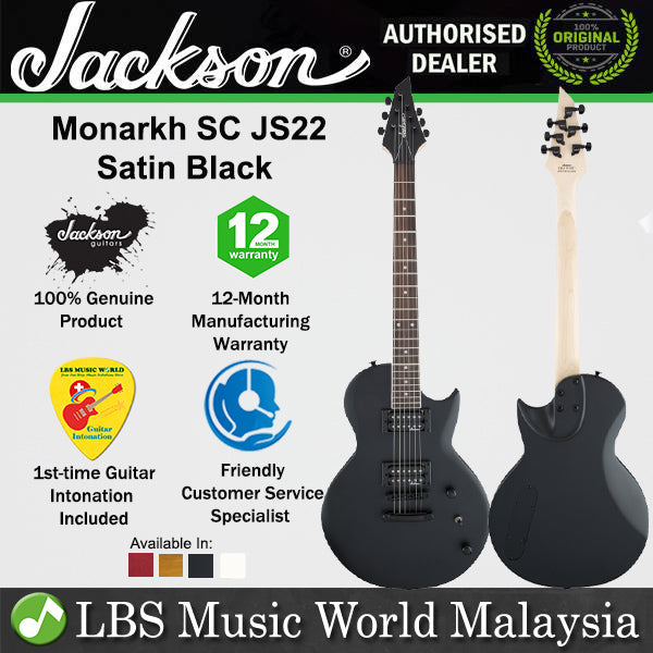 Jackson Monarkh SC JS22 Solid Body Electric Guitar High-Output Humbucking Pickup With Amaranth Fretboard (JS 22)