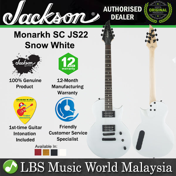Jackson Monarkh SC JS22 Solid Body Electric Guitar High-Output Humbucking Pickup With Amaranth Fretboard (JS 22)